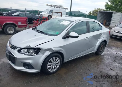 2017 Chevrolet Sonic Ls Auto z USA, uszkodzony, nr VIN 1G1JB5SG2H4131840